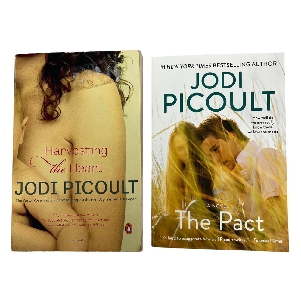 Jodi Picoult Books/Novel Lot/2 Trade Paperbacks Family/Contemporary Women